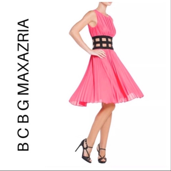 BCBGMaxAzria Dresses & Skirts - 💕Beautiful BCBG Dress Giselle Ultra Pink💕